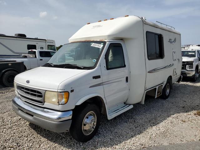 1FDWE35SXYHB62735 - 2000 FORD ECONOLINE E350 SUPER DUTY CUTAWAY VAN WHITE photo 2