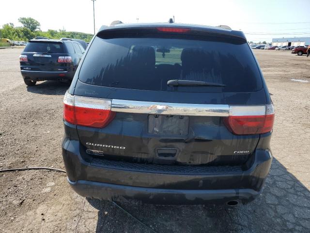 1C4RDHDG7CC121872 - 2012 DODGE DURANGO CREW BLACK photo 6