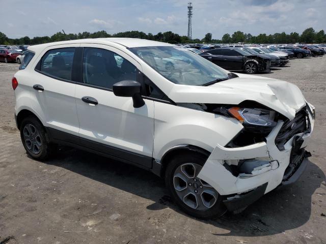 MAJ3S2FE7LC391243 - 2020 FORD ECOSPORT S WHITE photo 4