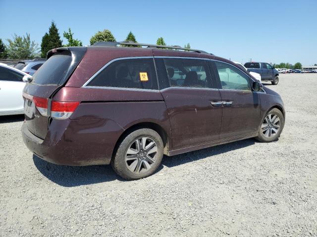 5FNRL5H92EB041060 - 2014 HONDA ODYSSEY TOURING BURGUNDY photo 3