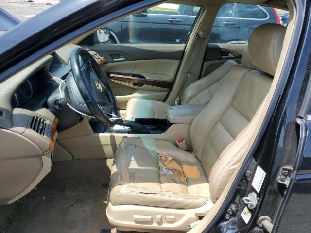 1HGCP26838A128161 - 2008 HONDA ACCORD EXL BLACK photo 7