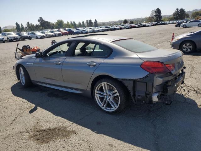 WBA6D0C57GG432315 - 2016 BMW 640 I GRAN COUPE GRAY photo 2