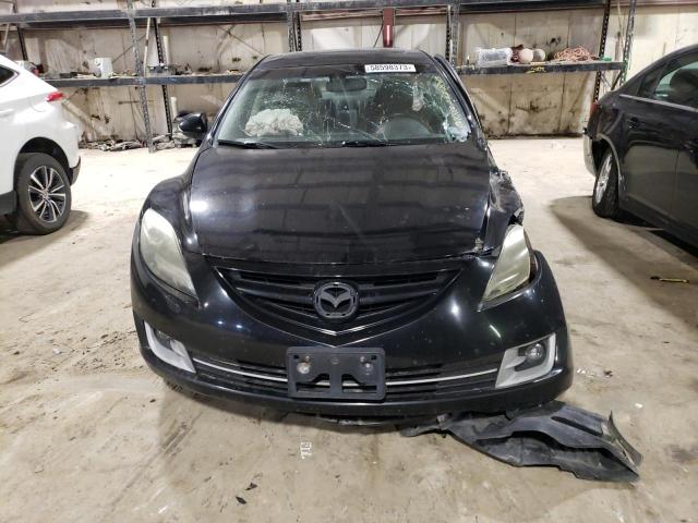 1YVHZ8CB3B5M01336 - 2011 MAZDA 6 S BLACK photo 5