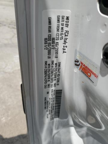 ZFBERFBT9F6A77533 - 2015 RAM PROMASTER SLT Blanc photo 13