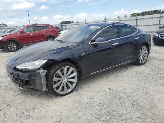 5YJSA1DP3DFP07670 - 2013 TESLA MODEL S 蓝色 照片 1
