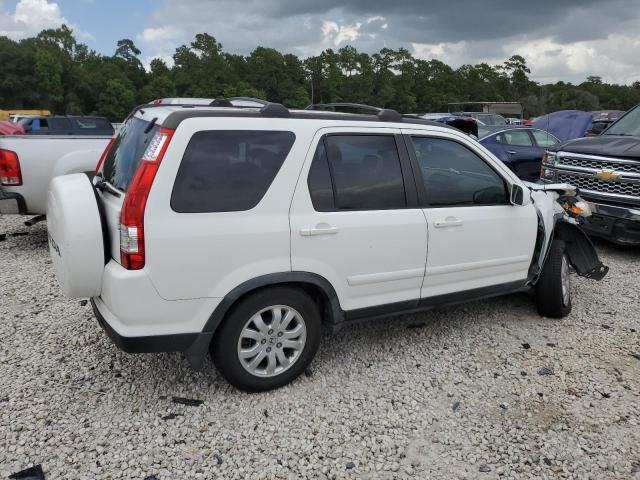 JHLRD78986C013385 - 2006 HONDA CR-V SE WHITE photo 3