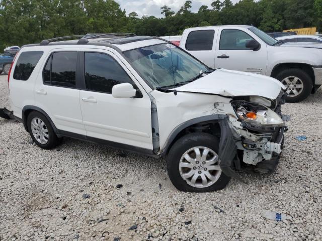 JHLRD78986C013385 - 2006 HONDA CR-V SE WHITE photo 4