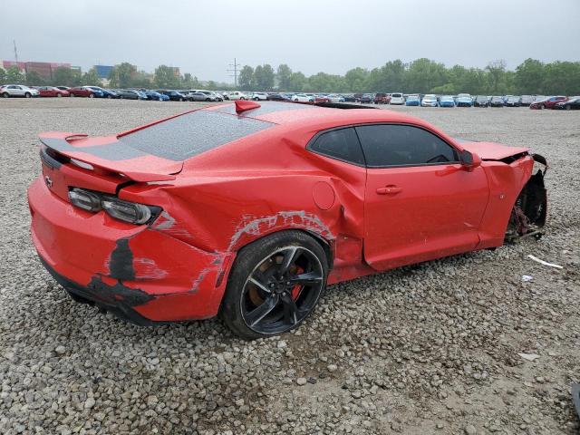 1G1FH1R71K0126646 - 2019 CHEVROLET CAMARO SS RED photo 3
