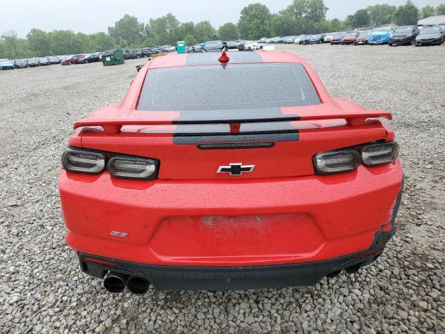 1G1FH1R71K0126646 - 2019 CHEVROLET CAMARO SS RED photo 6
