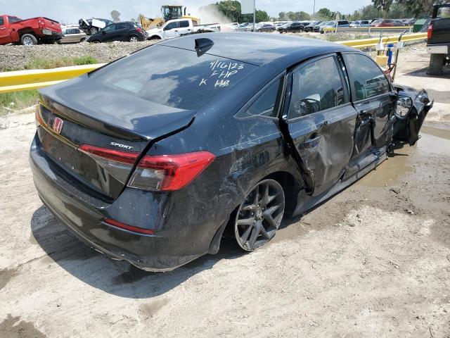 2HGFE2F50NH546120 - 2022 HONDA CIVIC SPORT 黑色 照片 3