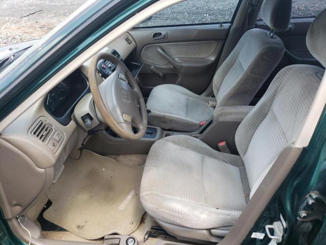 2HGEJ6618XH515051 - 1999 HONDA CIVIC BASE GREEN photo 7
