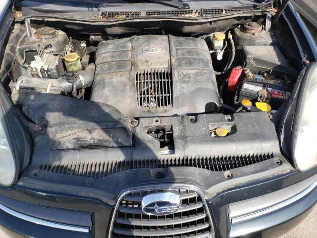 4S4WX86D674401811 - 2007 SUBARU B9 TRIBECA 3.0 H6 BLACK photo 7