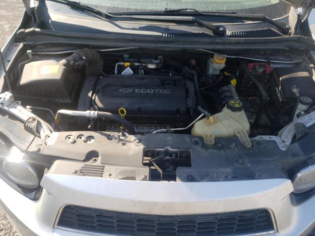 1G1JA5SH2E4106296 - 2014 CHEVROLET SONIC LS 银色 照片 11
