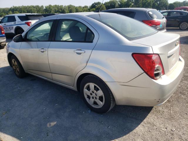 1G1JA5SH2E4106296 - 2014 CHEVROLET SONIC LS 银色 照片 2