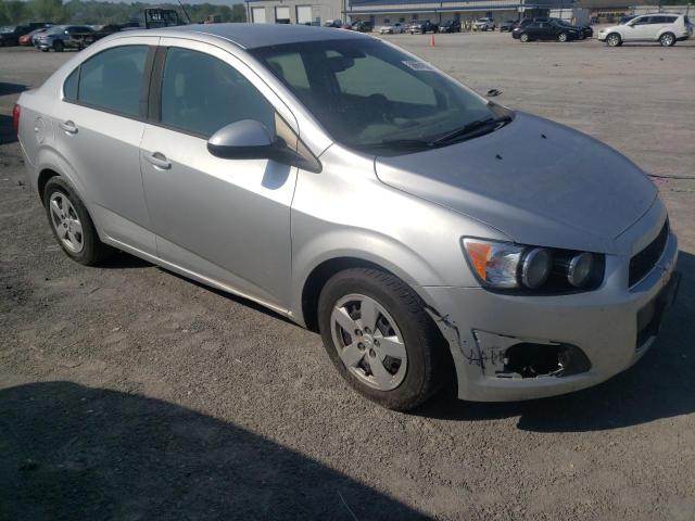 1G1JA5SH2E4106296 - 2014 CHEVROLET SONIC LS 银色 照片 4