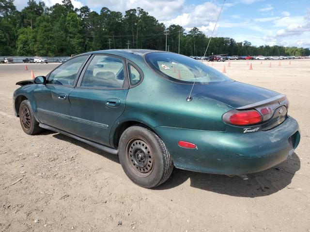 1FAFP52U9XA317756 - 1999 FORD TAURUS LX GREEN photo 2