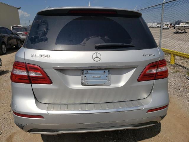 4JGDA5HB8CA008701 - 2012 MERCEDES-BENZ ML 350 4MATIC SILVER photo 6