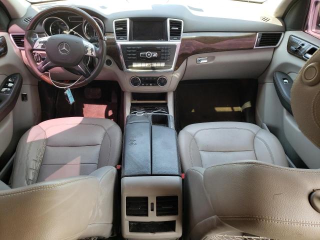 4JGDA5HB8CA008701 - 2012 MERCEDES-BENZ ML 350 4MATIC SILVER photo 8