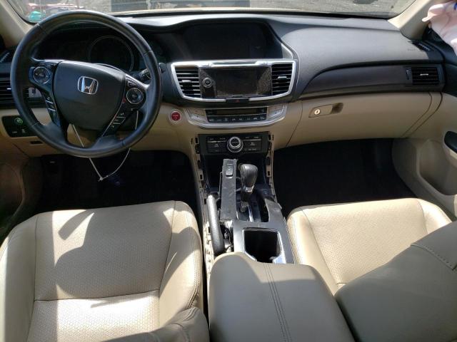 1HGCR6F72FA009765 - 2015 HONDA ACCORD TOURING HYBRID BEIGE photo 8