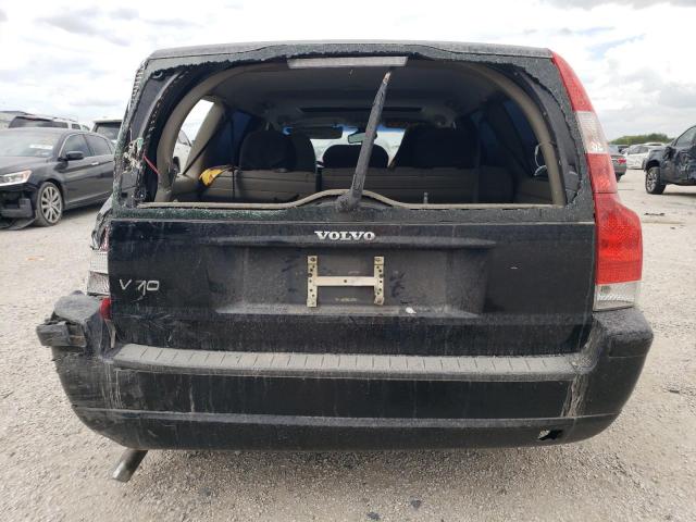 YV1SW612451480131 - 2005 VOLVO V70 BLACK photo 6