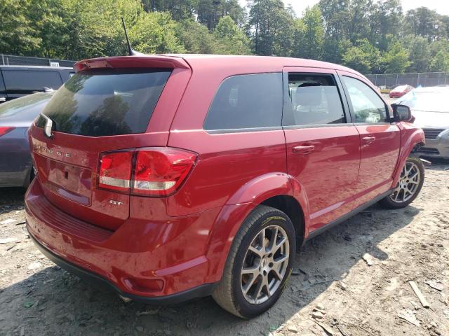 3C4PDDEG5KT758938 - 2019 DODGE JOURNEY GT RED photo 3