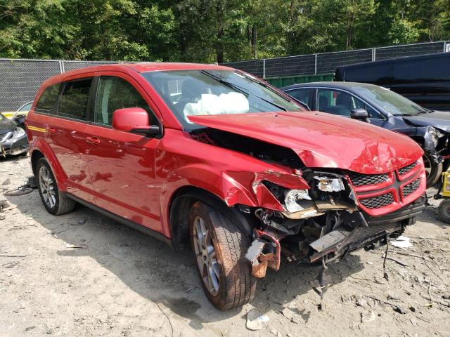 3C4PDDEG5KT758938 - 2019 DODGE JOURNEY GT RED photo 4