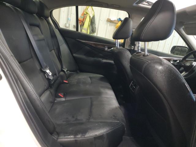 JN1EV7AR0JM438883 - 2018 INFINITI Q50 LUXE WHITE photo 10