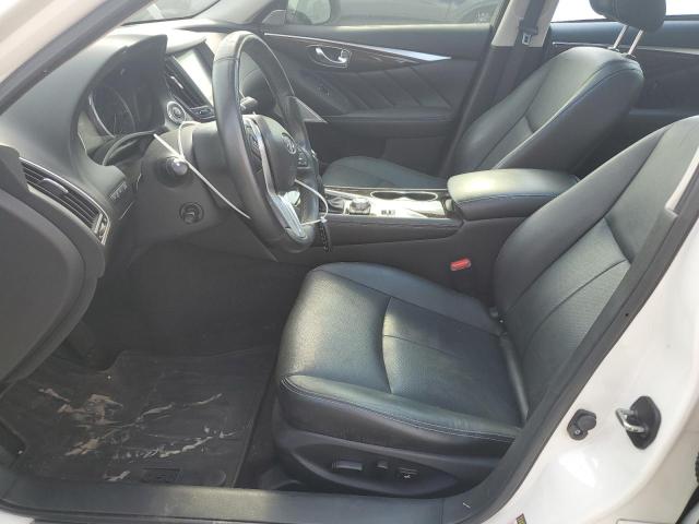 JN1EV7AR0JM438883 - 2018 INFINITI Q50 LUXE WHITE photo 7