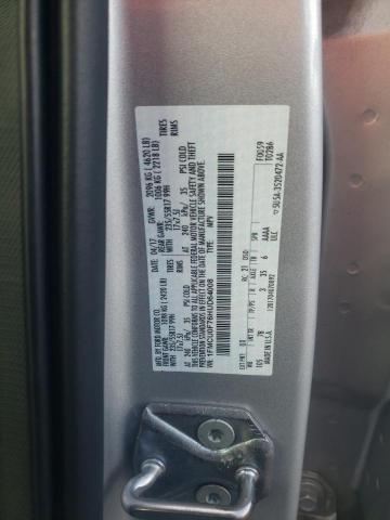 1FMCU0F76HUD64008 - 2017 FORD ESCAPE S SILVER photo 12