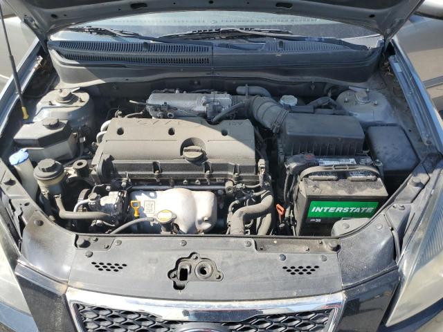 KNADH4A32A6634576 - 2010 KIA RIO LX GRAY photo 11