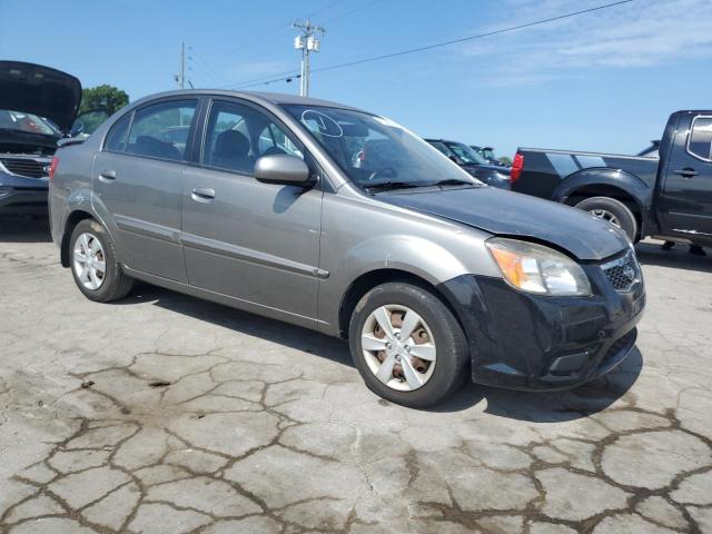 KNADH4A32A6634576 - 2010 KIA RIO LX GRAY photo 4