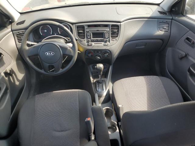 KNADH4A32A6634576 - 2010 KIA RIO LX GRAY photo 8
