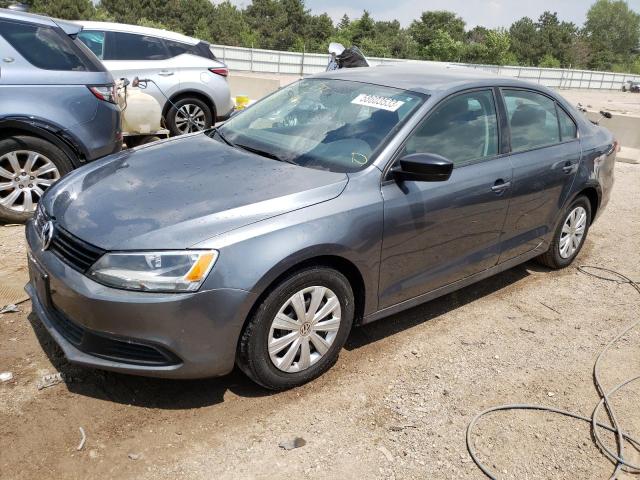 3VW1K7AJ9DM400010 - 2013 VOLKSWAGEN JETTA BASE 灰色 照片 1