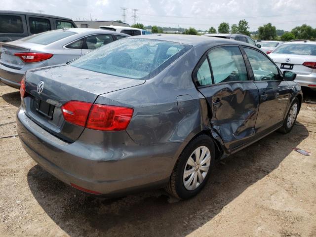 3VW1K7AJ9DM400010 - 2013 VOLKSWAGEN JETTA BASE 灰色 照片 3