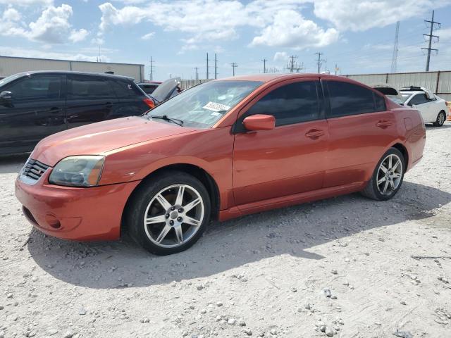 4A3AB76T37E053374 - 2007 MITSUBISHI GALANT RALLIART ORANGE photo 1