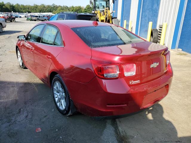 1G11C5SL0EF128848 - 2014 CHEVROLET MALIBU 1LT RED photo 3