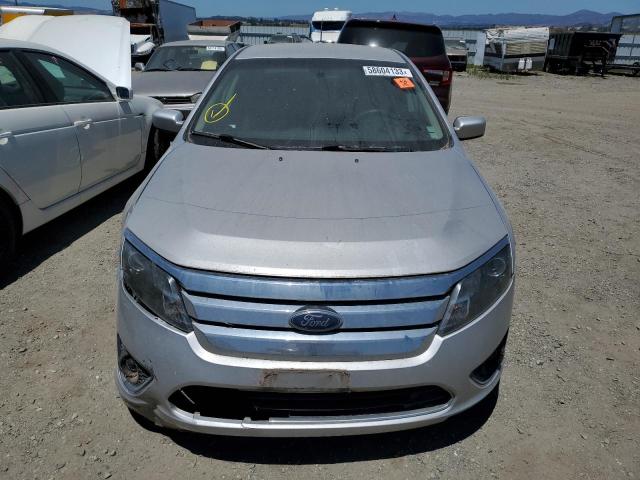 3FAHP0HA4AR262137 - 2010 FORD FUSION SE SILVER photo 5