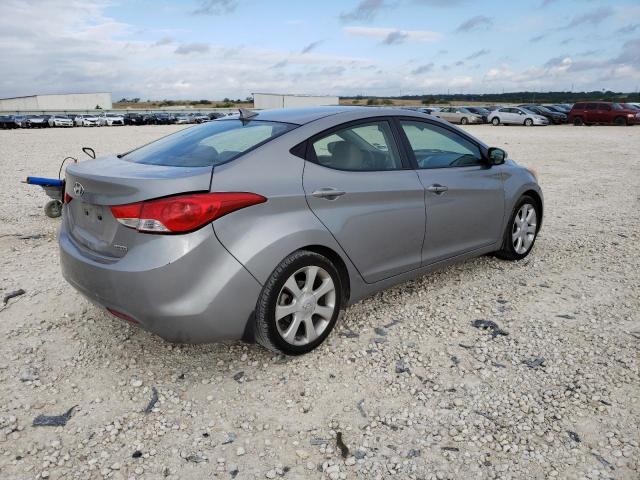 KMHDH4AE8DU799709 - 2013 HYUNDAI ELANTRA GLS SILVER photo 3