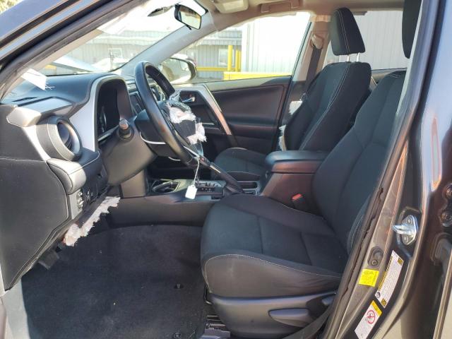 JTMWFREV7HJ710665 - 2017 TOYOTA RAV4 XLE CHARCOAL photo 7