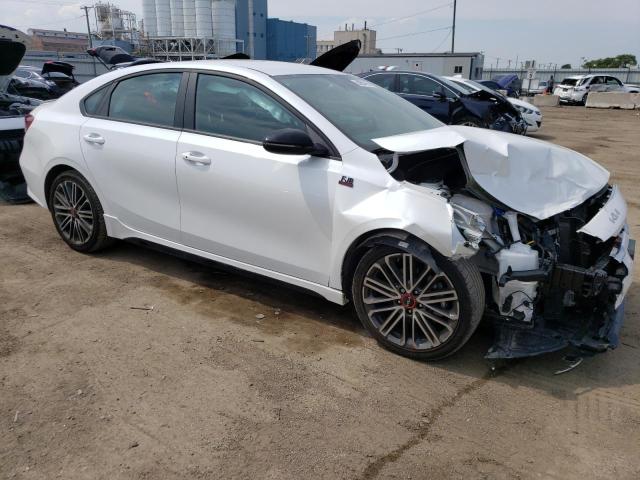 3KPF44AC9PE522495 - 2023 KIA FORTE GT WHITE photo 4