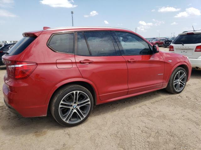 5UXWX7C55F0K33109 - 2015 BMW X3 XDRIVE35I RED photo 3