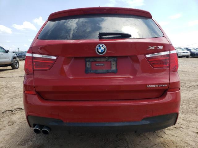 5UXWX7C55F0K33109 - 2015 BMW X3 XDRIVE35I RED photo 6