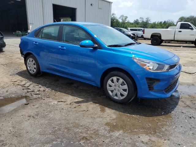 3KPA24ADXPE533112 - 2023 KIA RIO LX BLUE photo 4