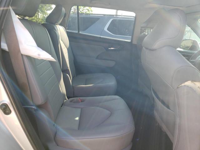 5TDGZRBH2LS504286 - 2020 TOYOTA HIGHLANDER XLE SILVER photo 10