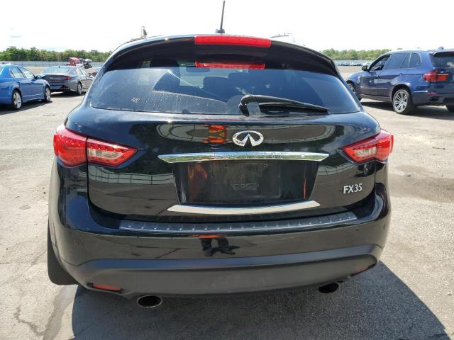 JN8AS1MW1BM732186 - 2011 INFINITI FX35 BLACK photo 6