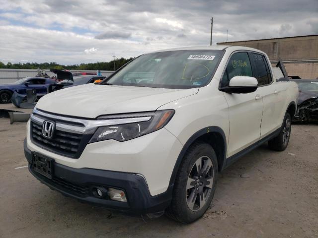 5FPYK3F54HB005160 - 2017 HONDA RIDGELINE RTL WHITE photo 2