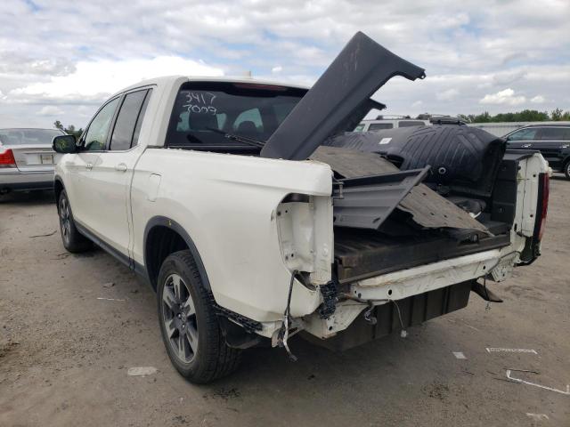 5FPYK3F54HB005160 - 2017 HONDA RIDGELINE RTL WHITE photo 3