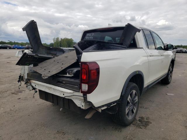 5FPYK3F54HB005160 - 2017 HONDA RIDGELINE RTL WHITE photo 4