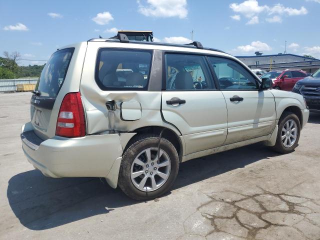 JF1SG656X5H728458 - 2005 SUBARU FORESTER 2.5XS Кремовый фото 3