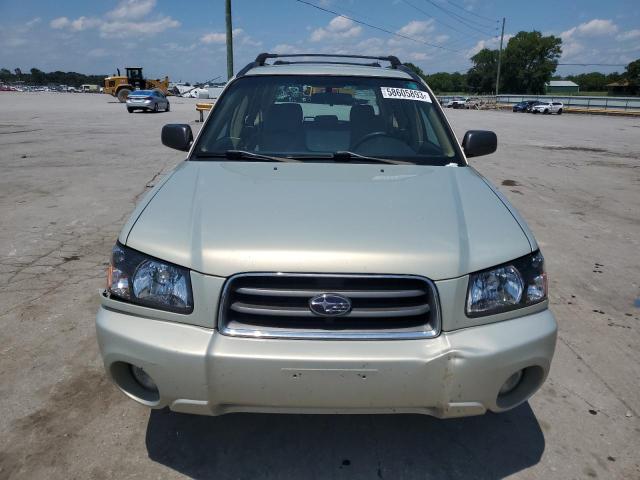 JF1SG656X5H728458 - 2005 SUBARU FORESTER 2.5XS Кремовый фото 5